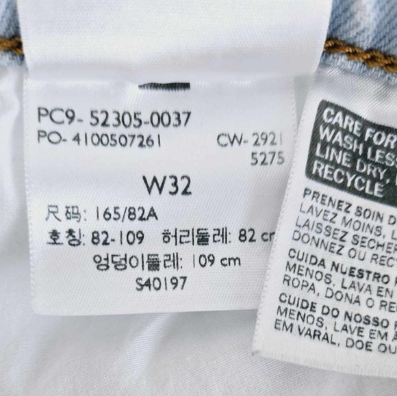 Levi's Wedgie Skinny Light Wash Size 32 Jeans - Picture 9 of 15